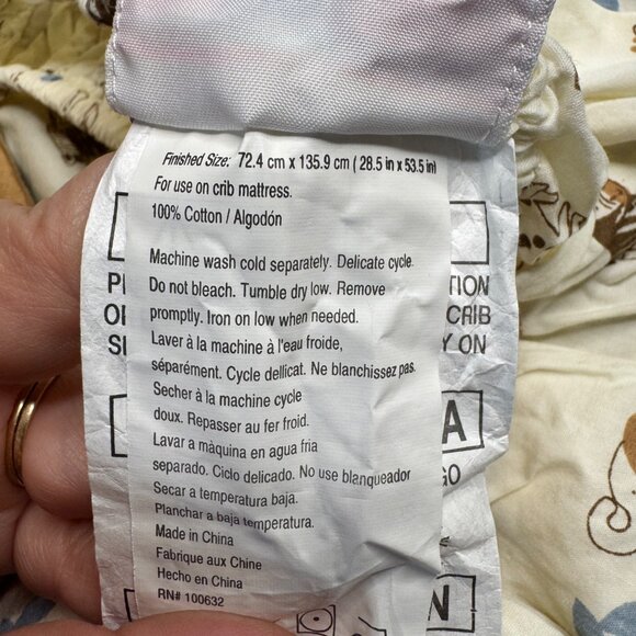 Cocalo Baby Azania Crib Sheet Set 2 pc Safari Animals 100% Cotton Giraffe Zebra - Picture 12 of 13